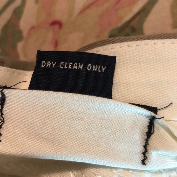 Vtg BROOKS BROTHERS 346 Trousers Size 36”W 28”L Tan Pleat 100% Wool Career $195 - Picture 8 of 16